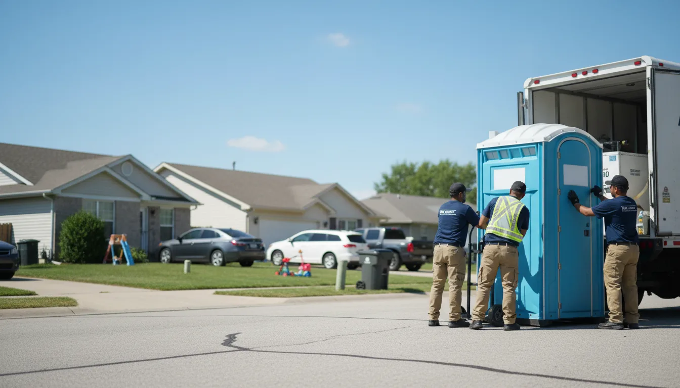 Standard Porta Potty Rentals in Hazel Park, MI near me
